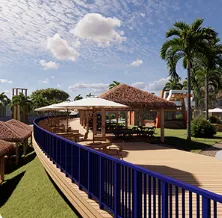Passarela do parque